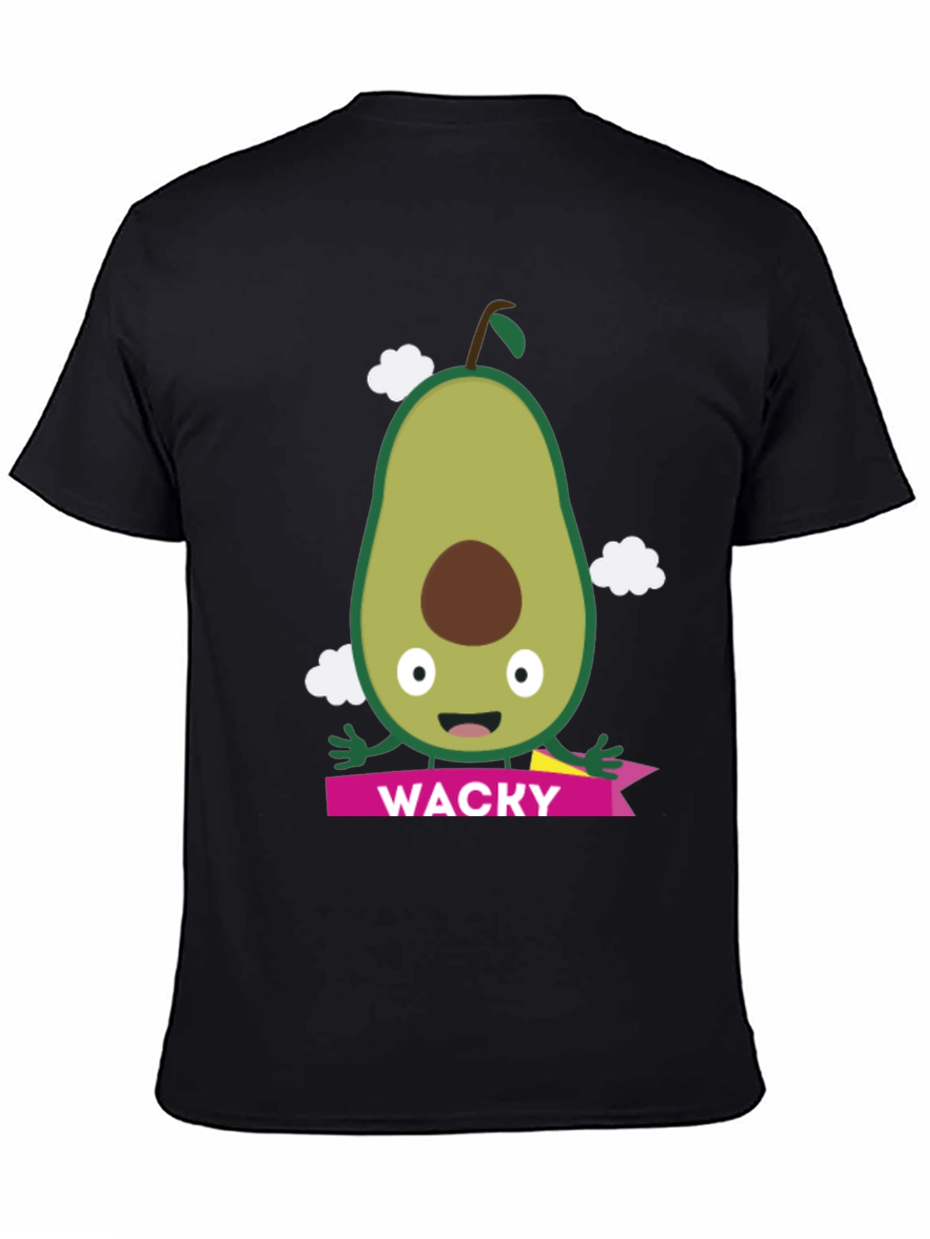 Wacky Avocado Graphic Tee - Fun Foodie T-Shirt