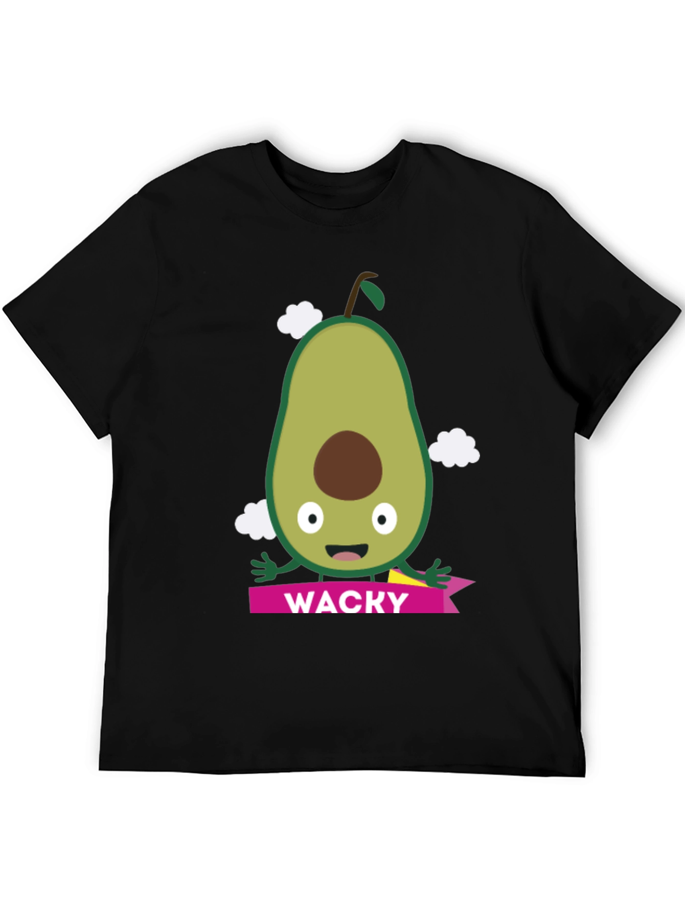Wacky Avocado Graphic Tee - Fun Foodie T-Shirt
