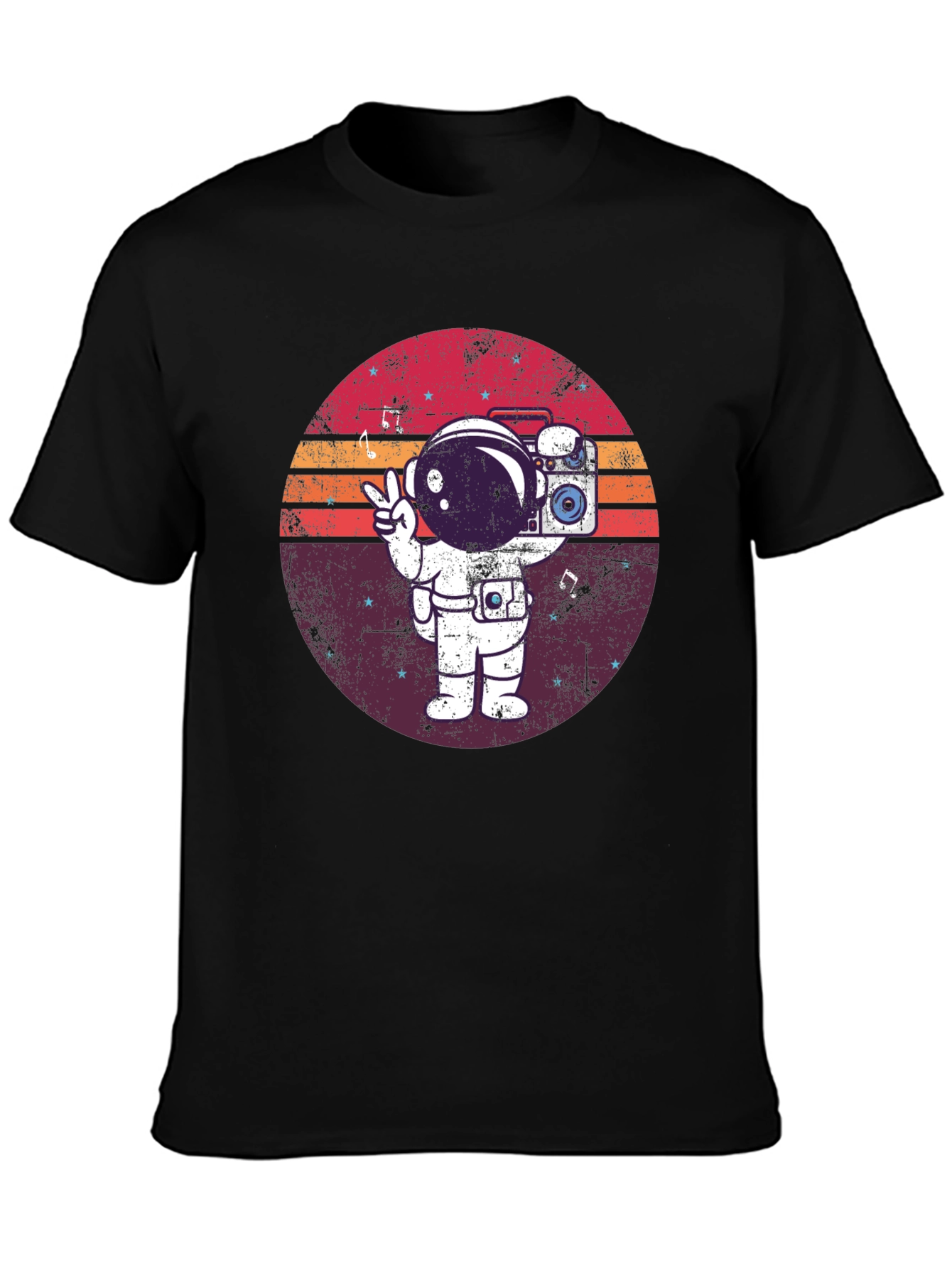 Retro Astronaut Graphic Tee - Space Vibes T-Shirt