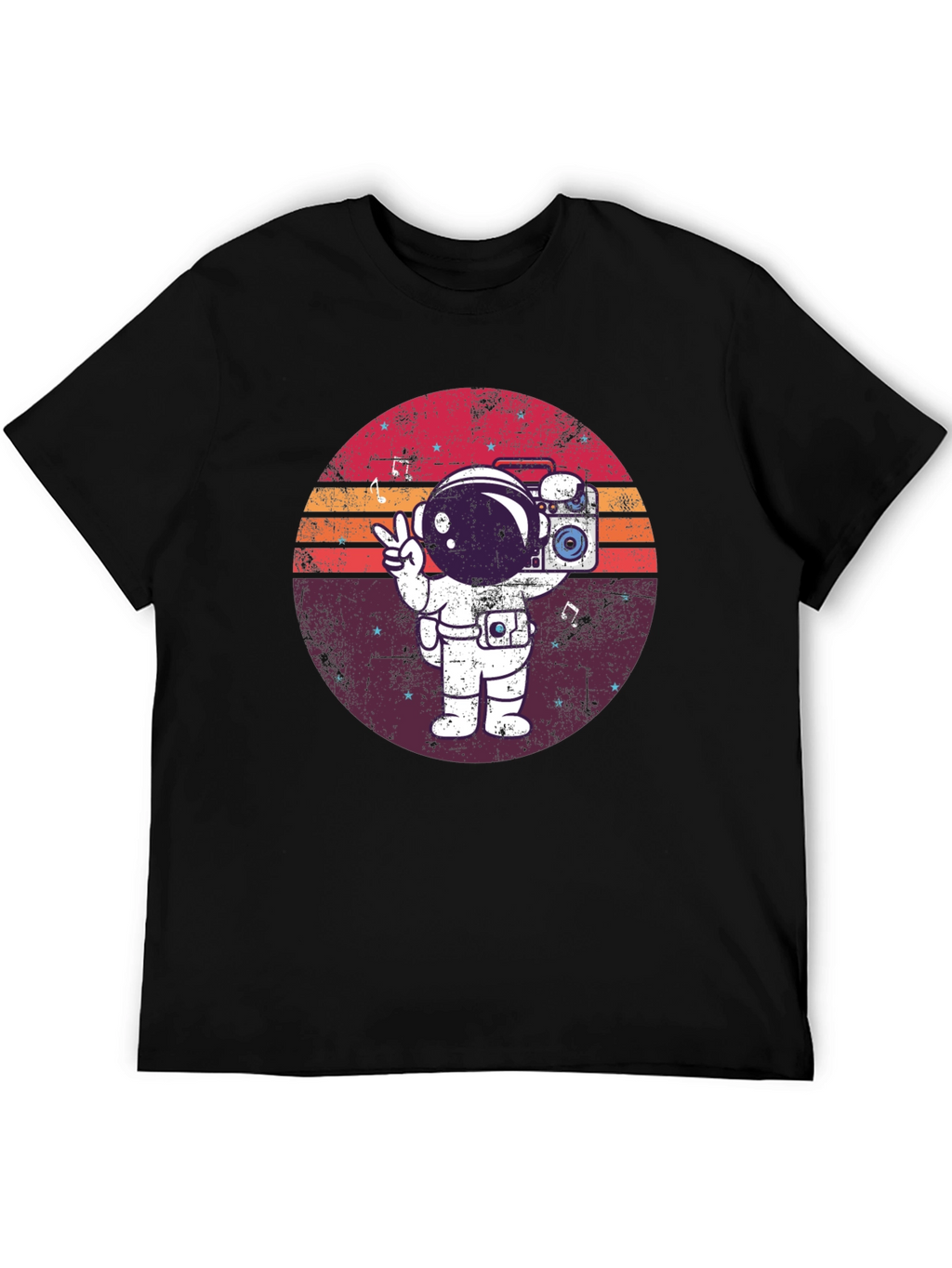 Retro Astronaut Graphic Tee - Space Vibes T-Shirt