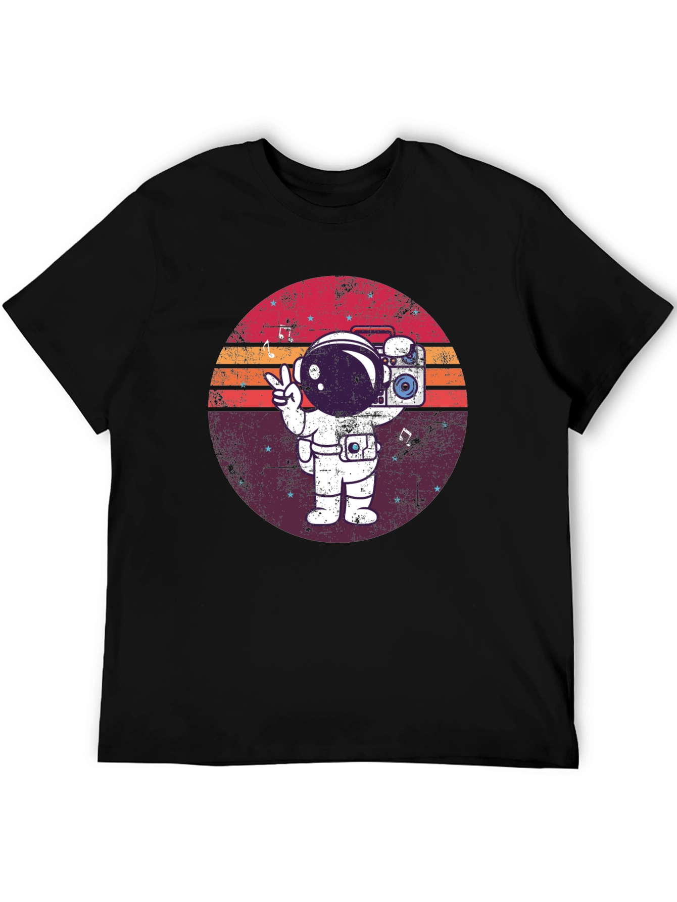 Retro Astronaut Graphic Tee - Space Vibes T-Shirt