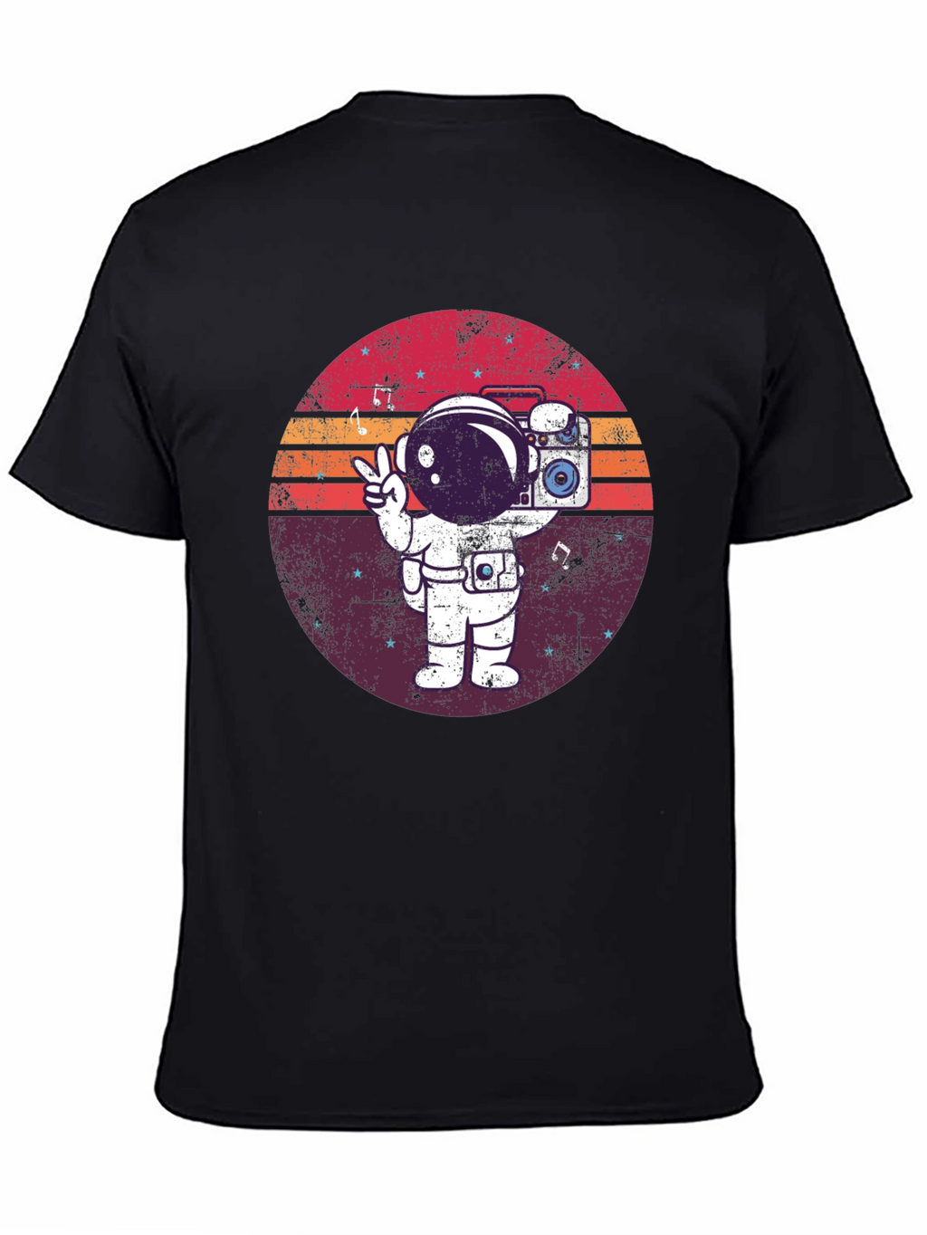 Retro Astronaut Graphic Tee - Space Vibes T-Shirt