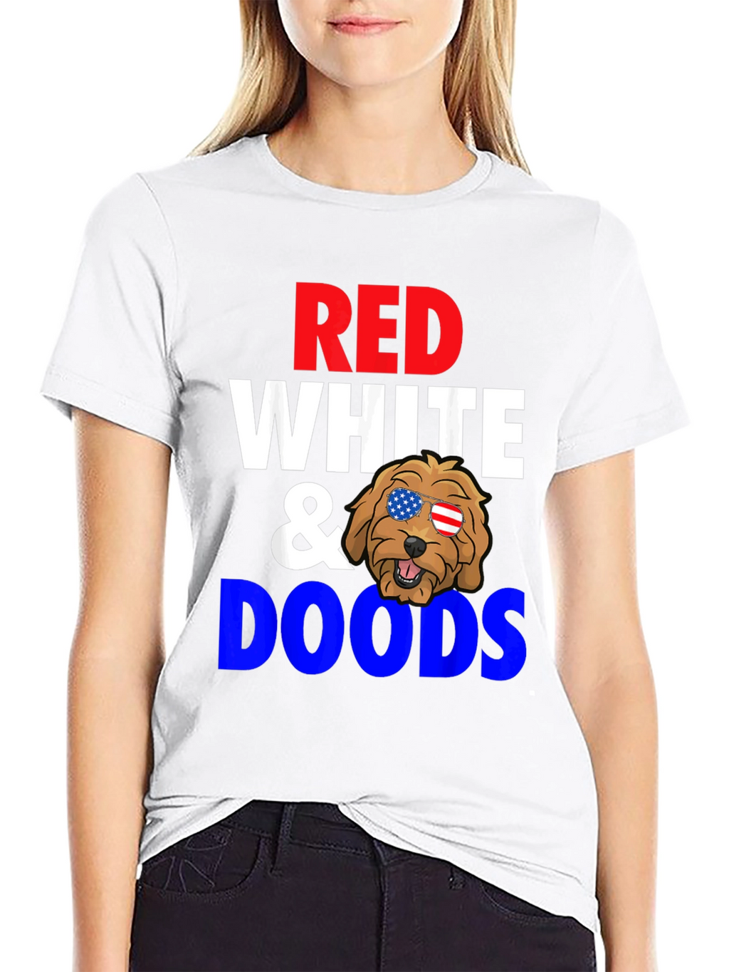 Red White & Doods Dog Lover T-Shirt