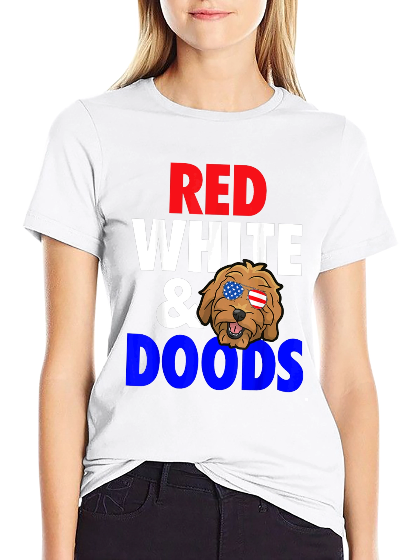 Red White & Doods Dog Lover T-Shirt