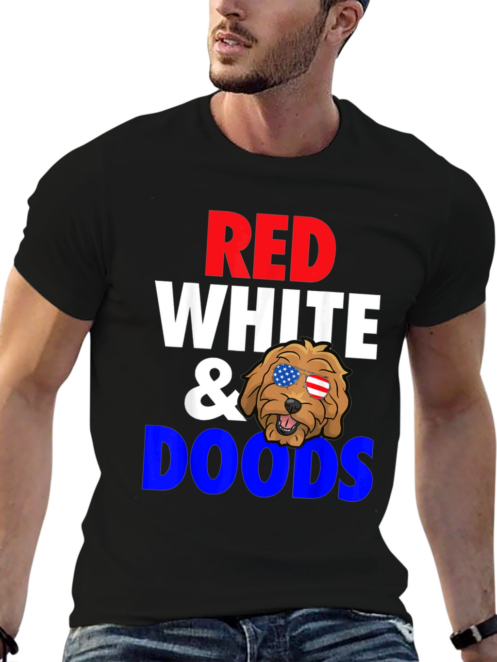Red White & Doods Dog Lover T-Shirt