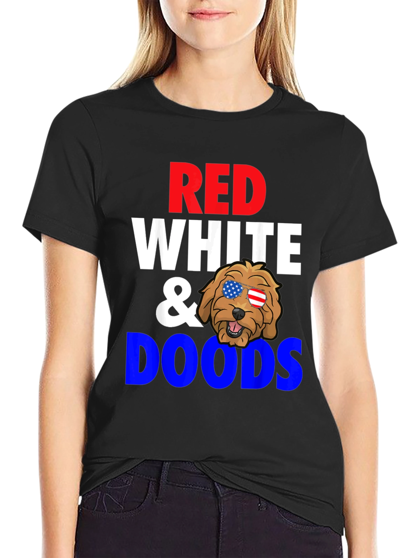 Red White & Doods Dog Lover T-Shirt