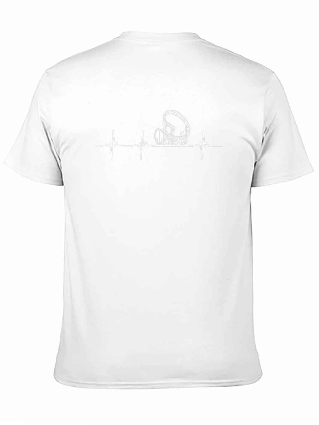 Roller Coaster Heartbeat Graphic Tee
