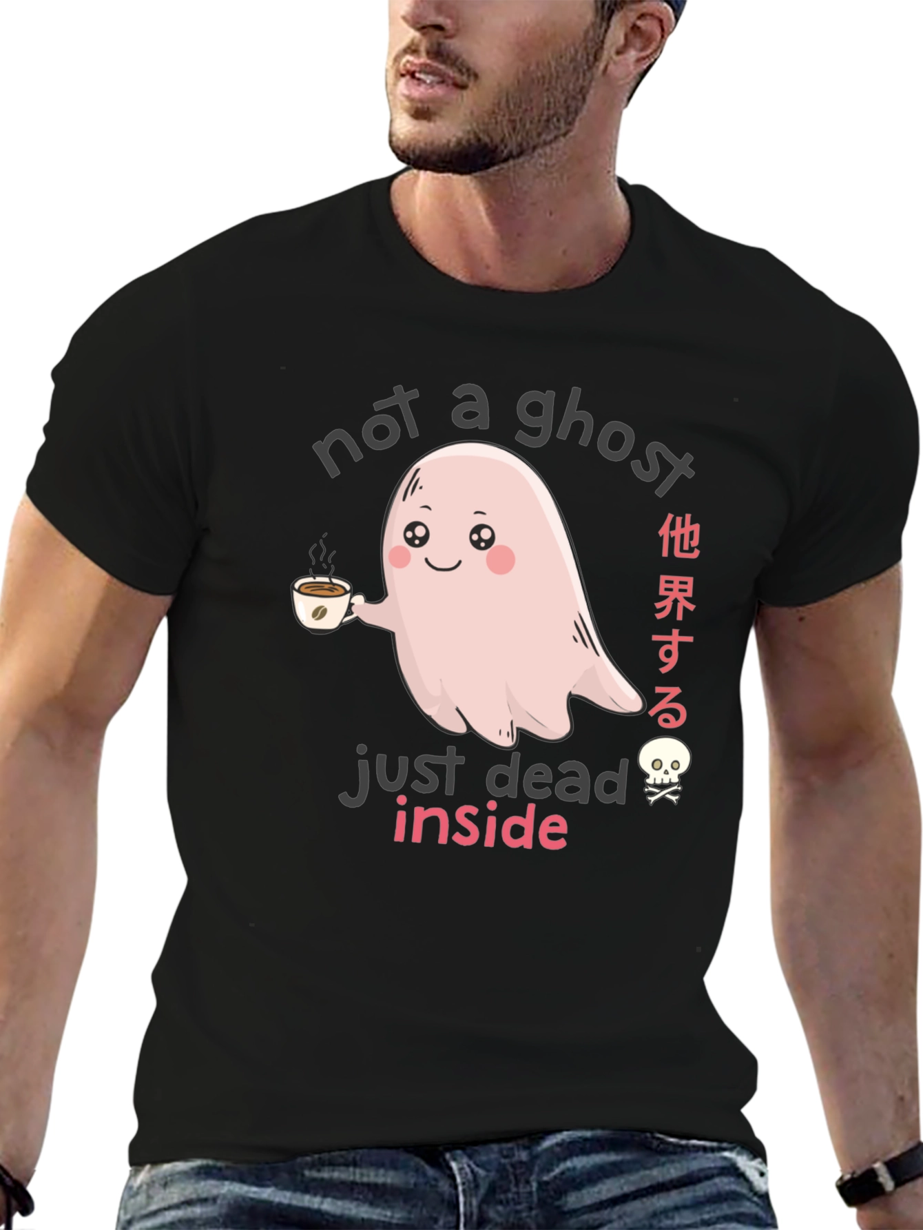 Not a Ghost Just Dead Inside Graphic Tee