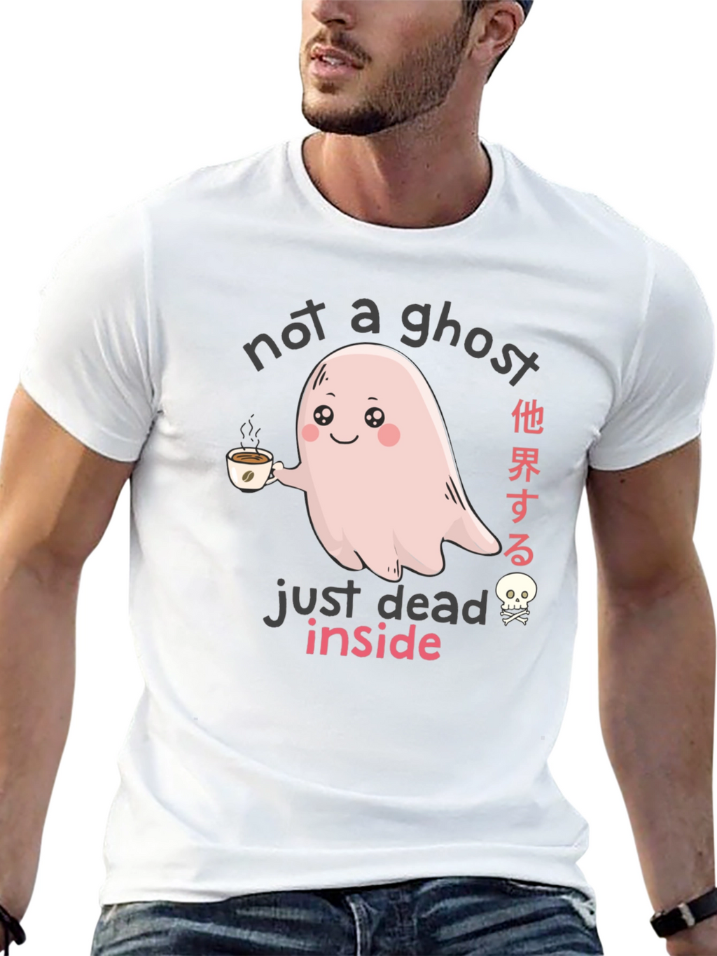 Not a Ghost Just Dead Inside Graphic Tee