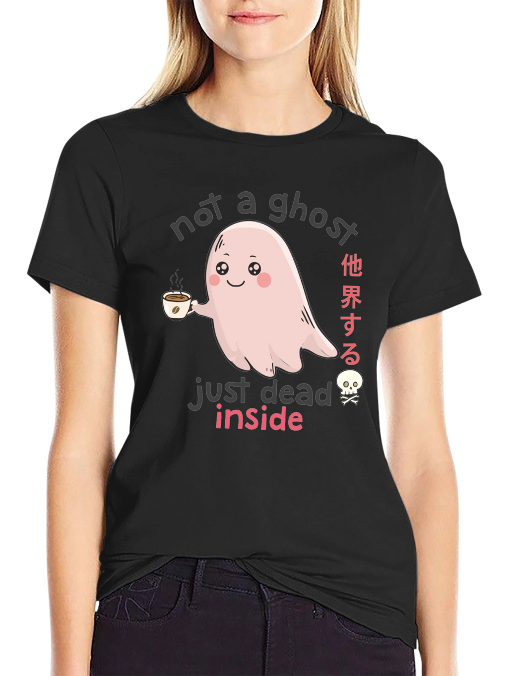 Not a Ghost Just Dead Inside Graphic Tee