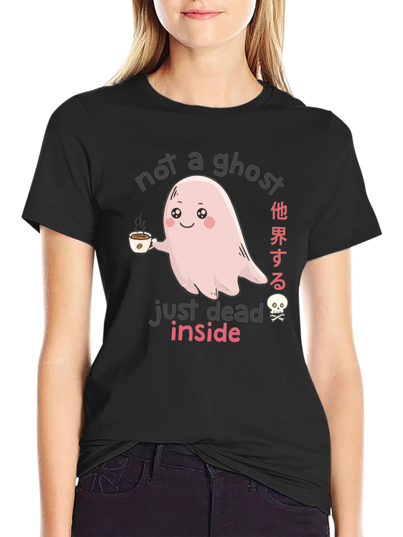 Not a Ghost Just Dead Inside Graphic Tee