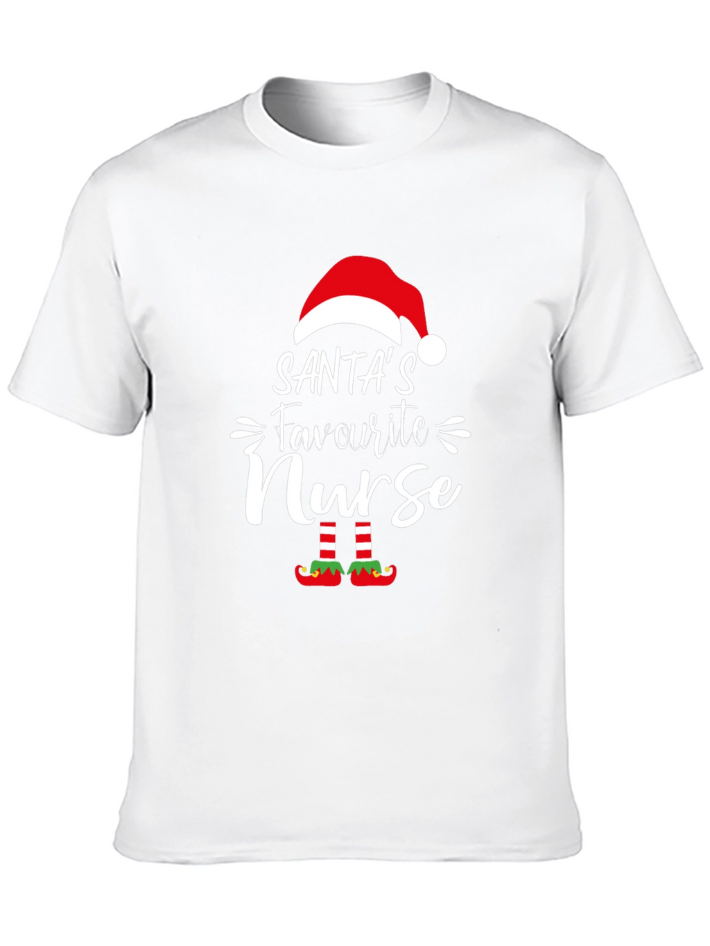 Santas Favourite Nurse T-Shirt