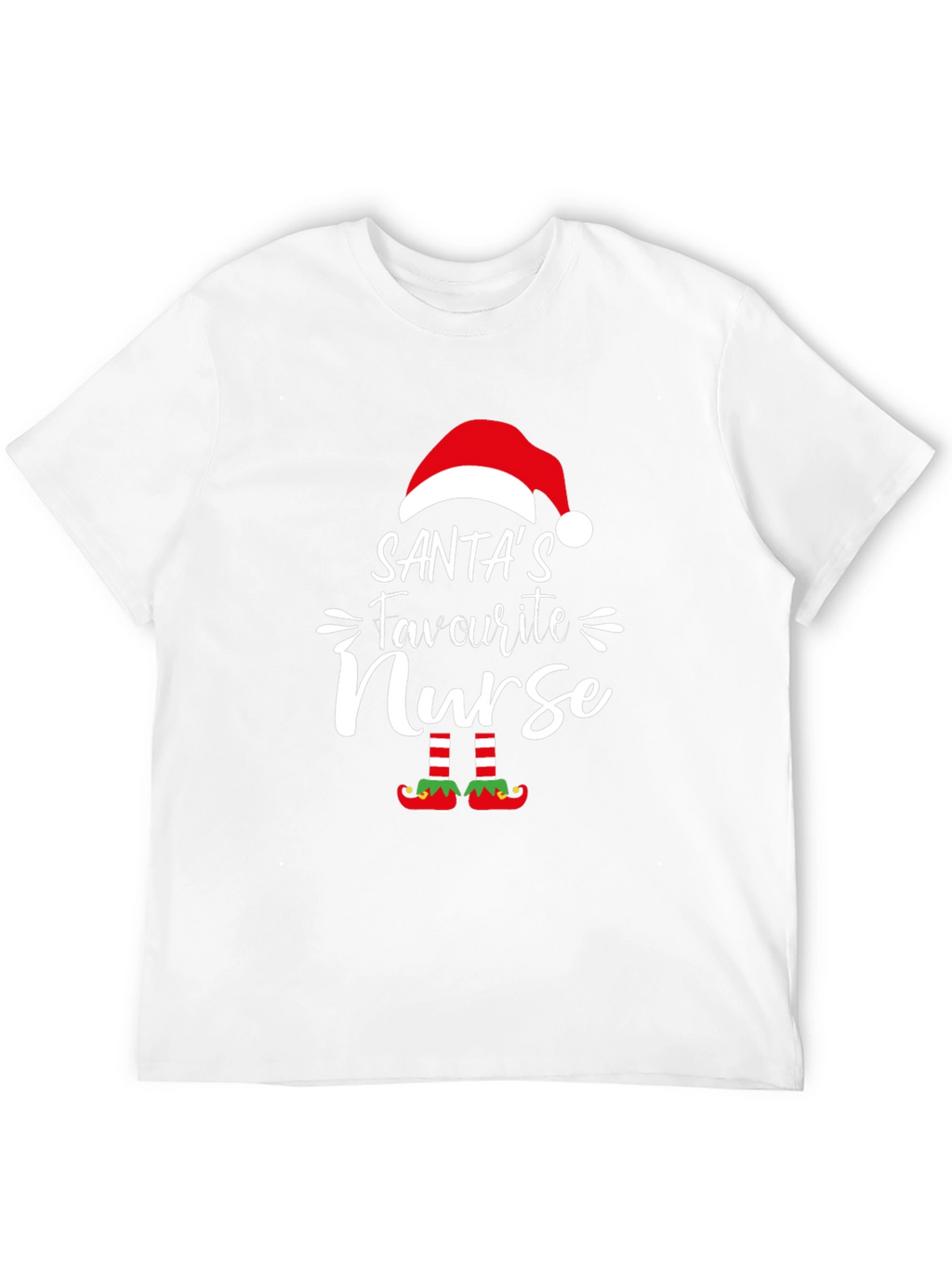 Santas Favourite Nurse T-Shirt