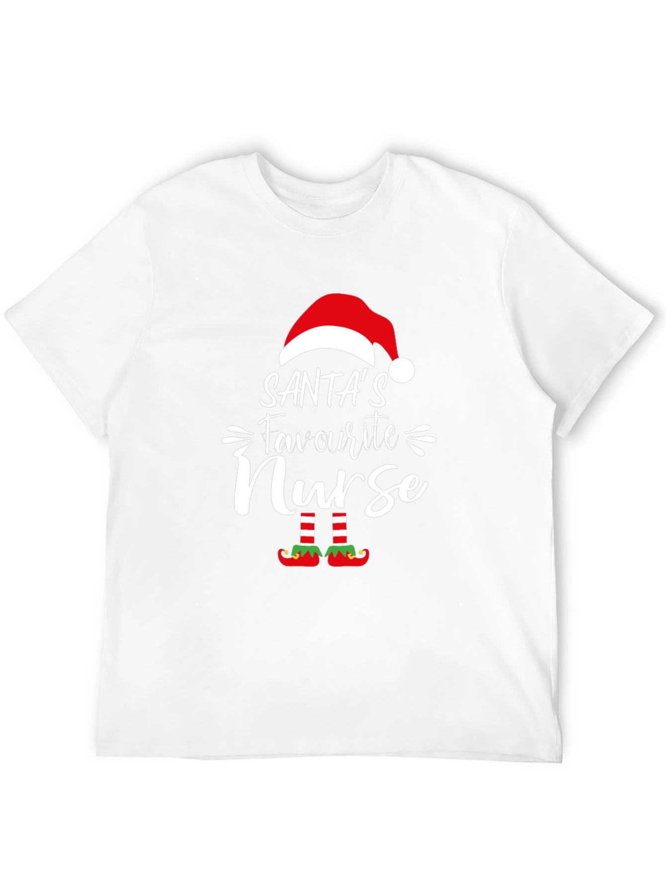 Santas Favourite Nurse T-Shirt