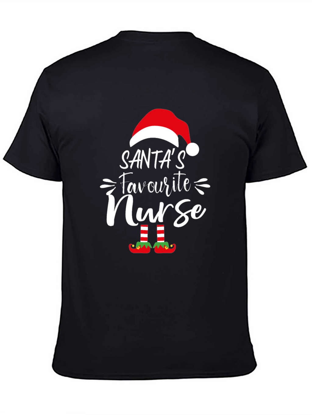 Santas Favourite Nurse T-Shirt