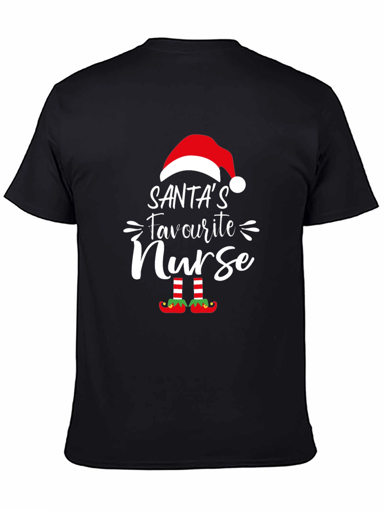 Santas Favourite Nurse T-Shirt