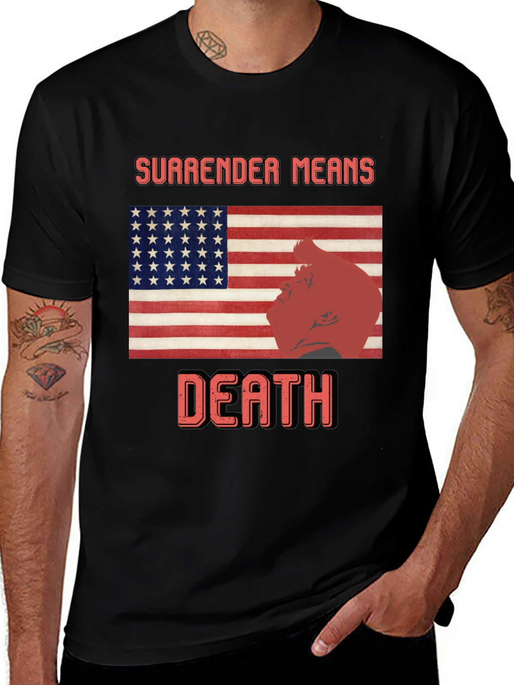 Surrender Means Death Graphic Tee