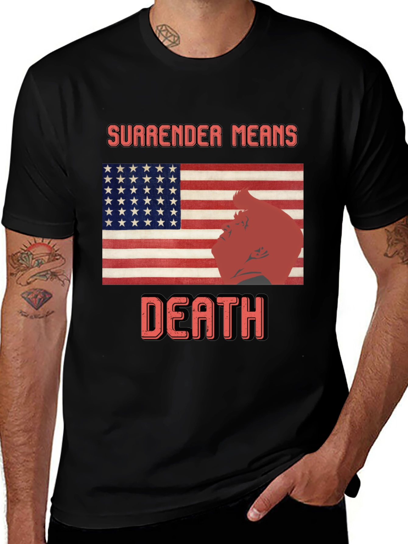 Surrender Means Death Graphic Tee
