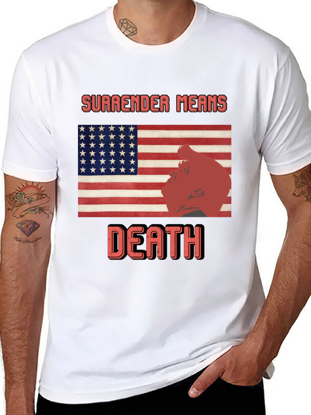 Surrender Means Death Graphic Tee