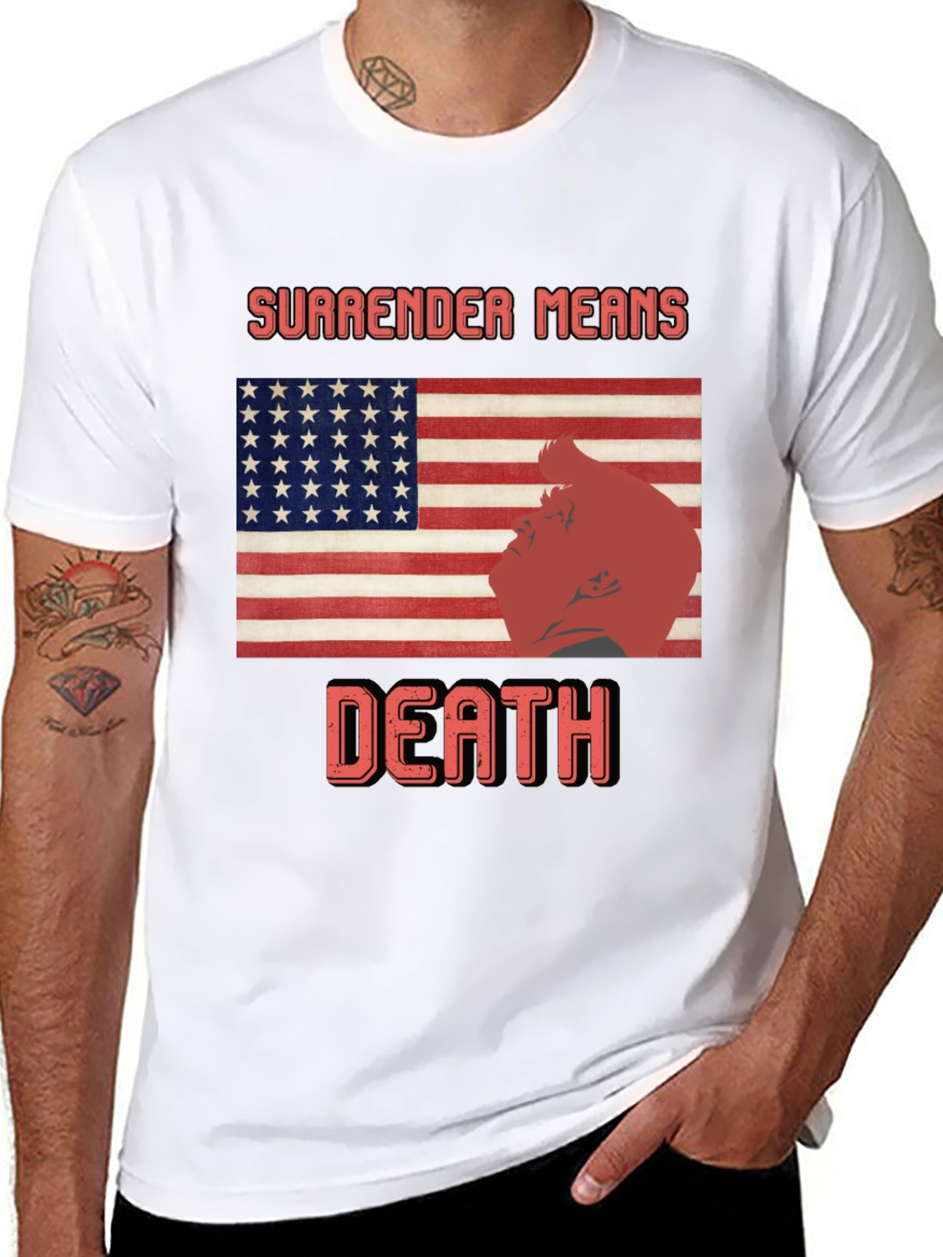 Surrender Means Death Graphic Tee