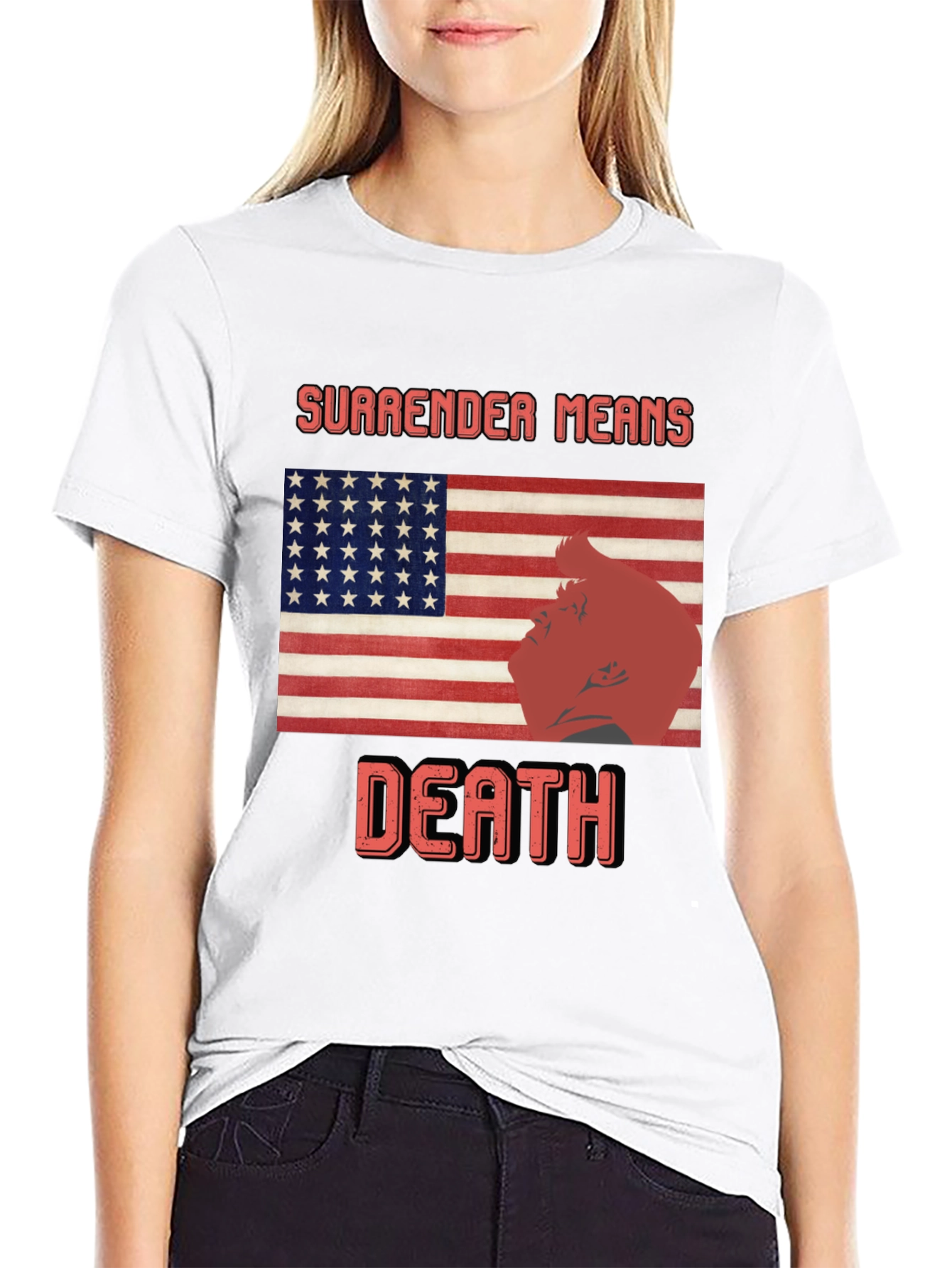 Surrender Means Death Graphic Tee