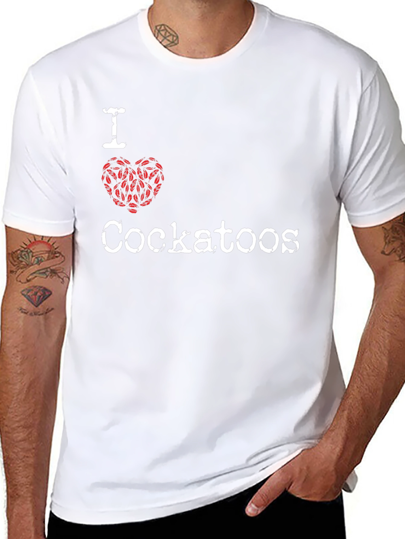 I Love Cockatoos T-Shirt