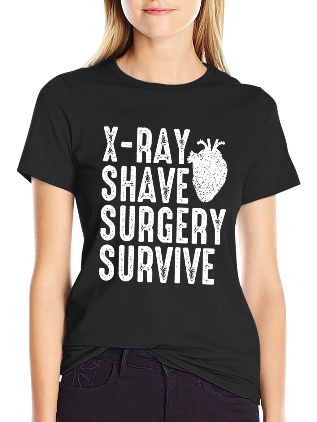 X-Ray Shave Surgery Survive Graphic T-Shirt