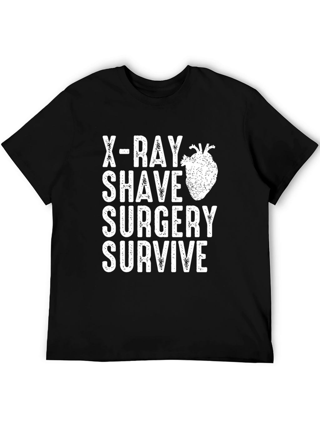X-Ray Shave Surgery Survive Graphic T-Shirt