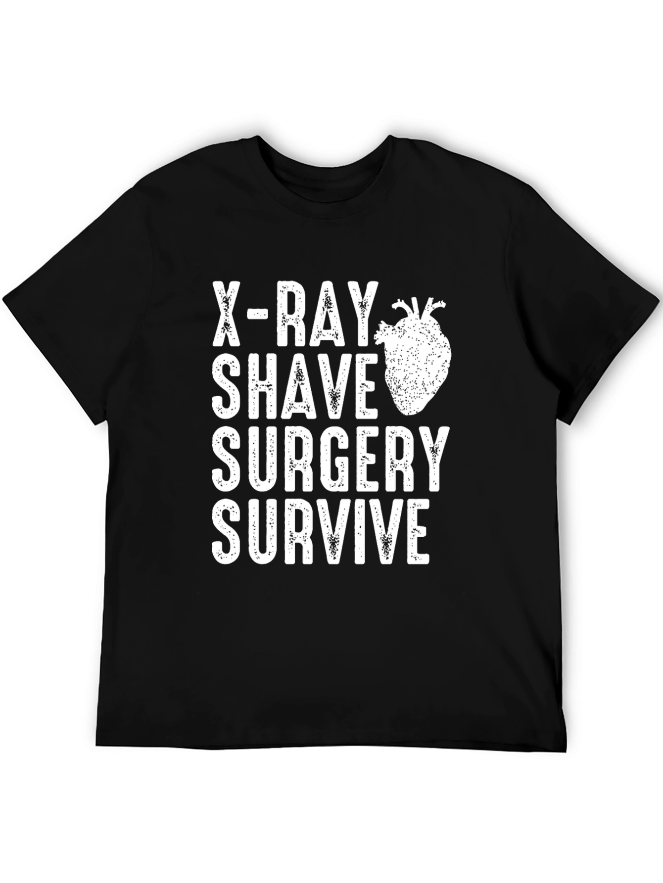 X-Ray Shave Surgery Survive Graphic T-Shirt