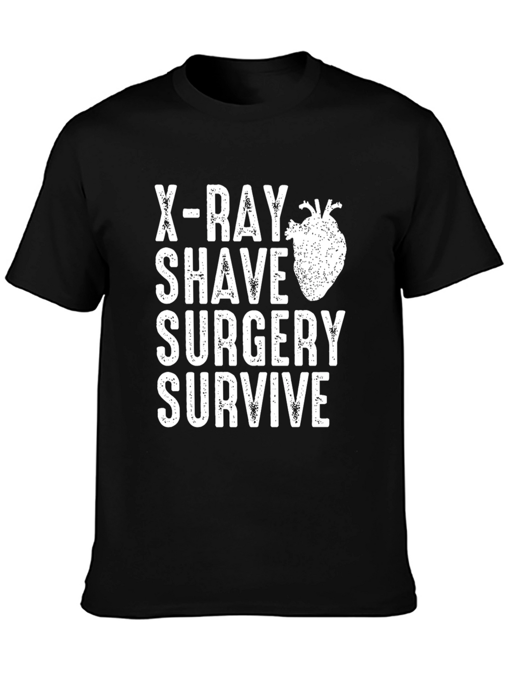 X-Ray Shave Surgery Survive Graphic T-Shirt