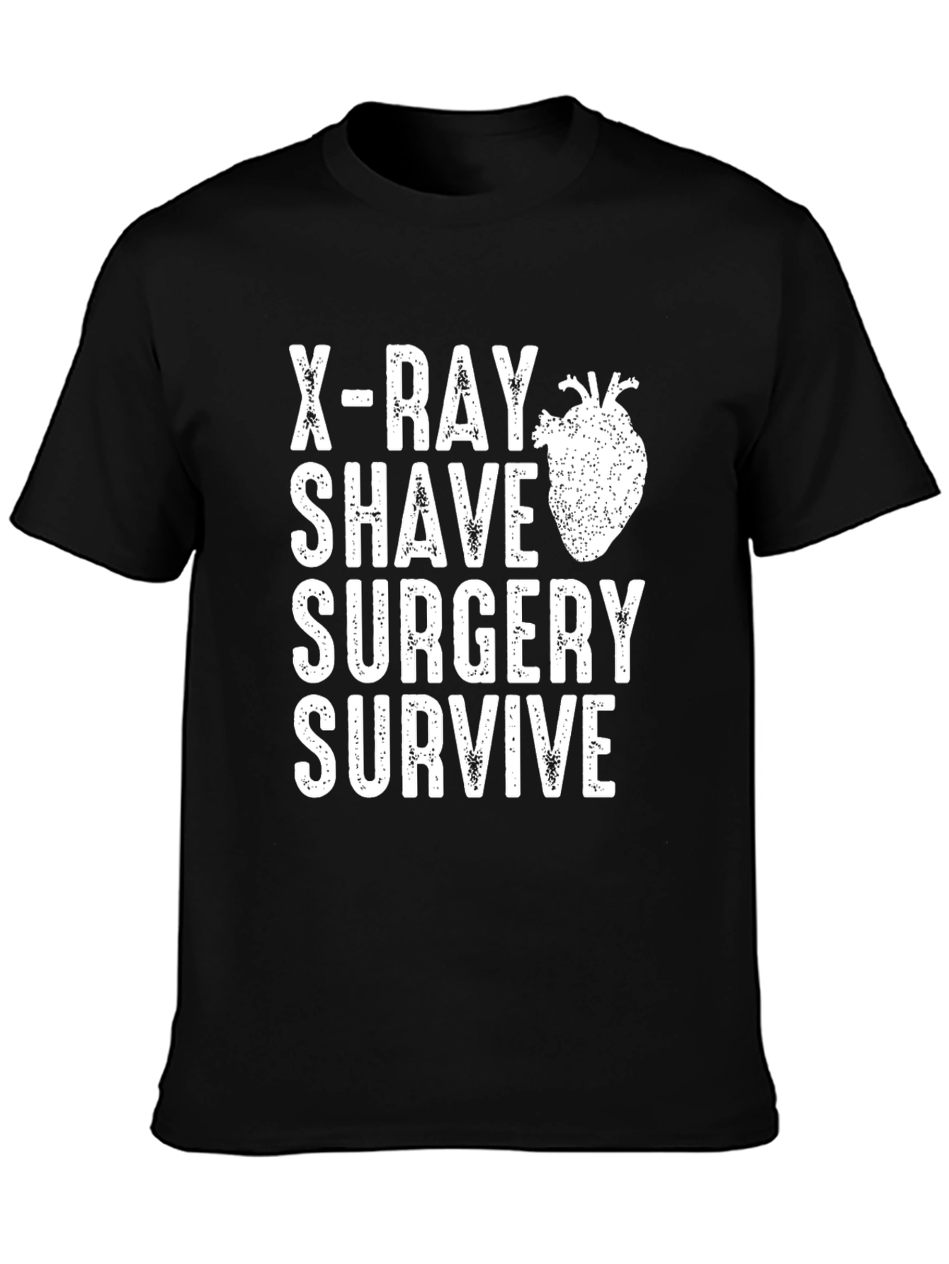 X-Ray Shave Surgery Survive Graphic T-Shirt
