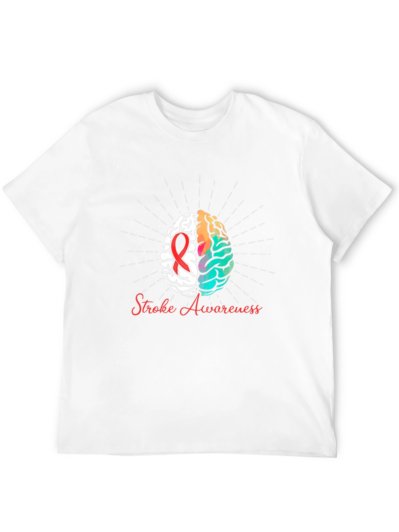 Stroke Awareness Graphic Tee - Black