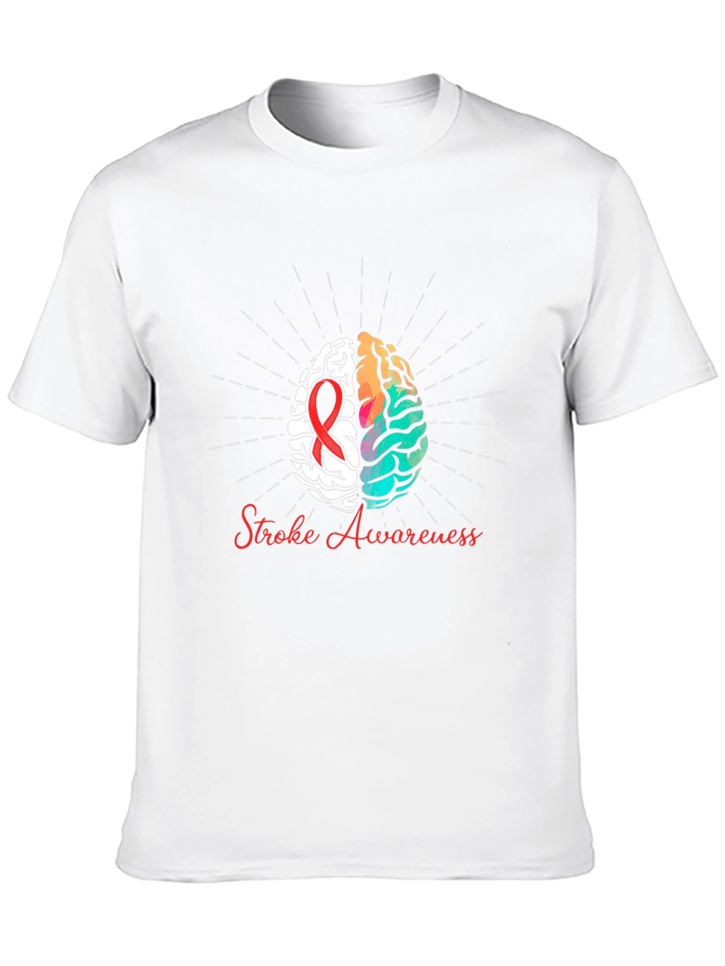 Stroke Awareness Graphic Tee - Black