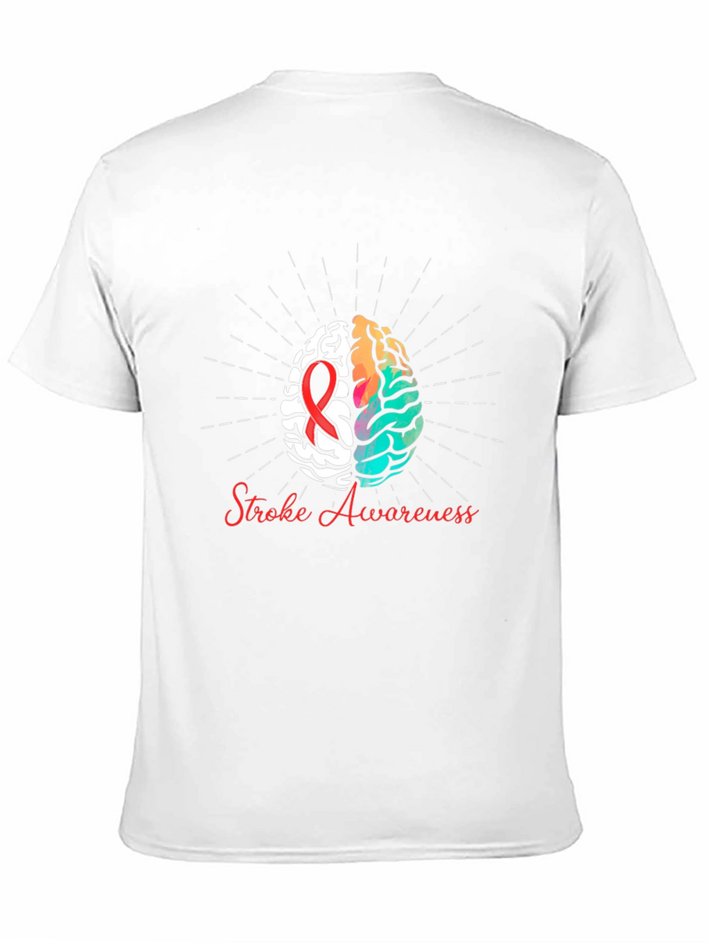 Stroke Awareness Graphic Tee - Black