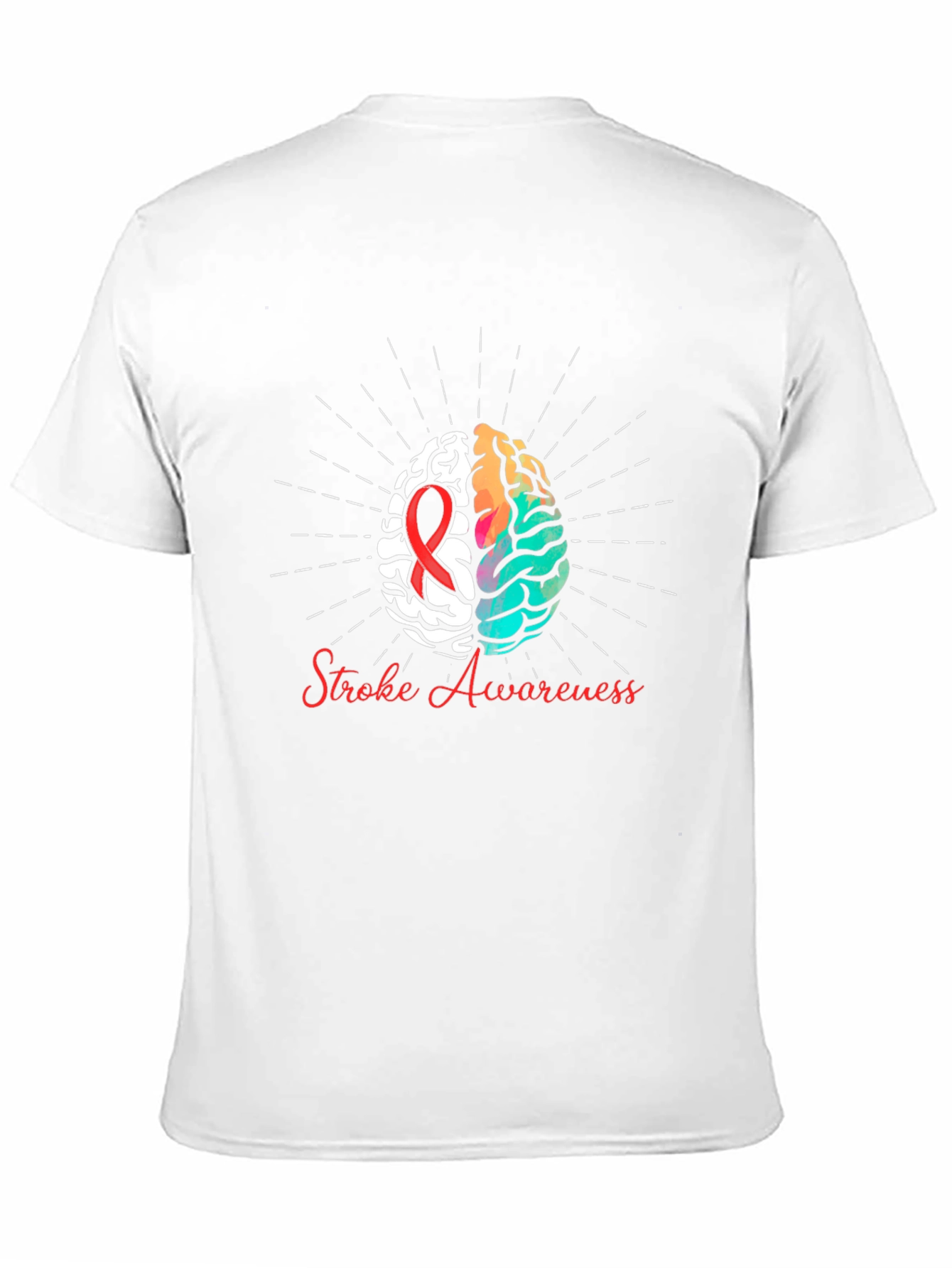 Stroke Awareness Graphic Tee - Black