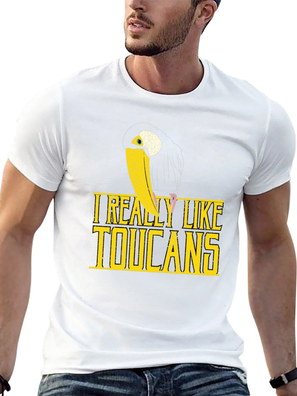 I Really Like Toucans Graphic Tee
