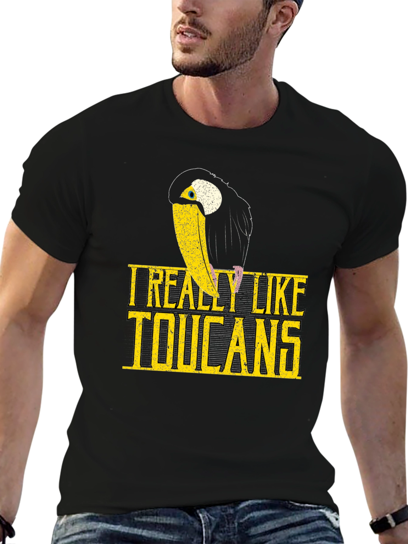 I Really Like Toucans Graphic Tee