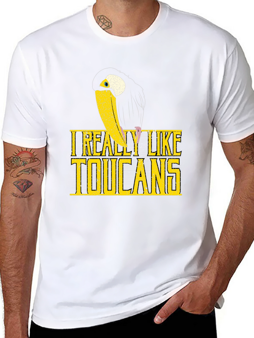 I Really Like Toucans Graphic Tee