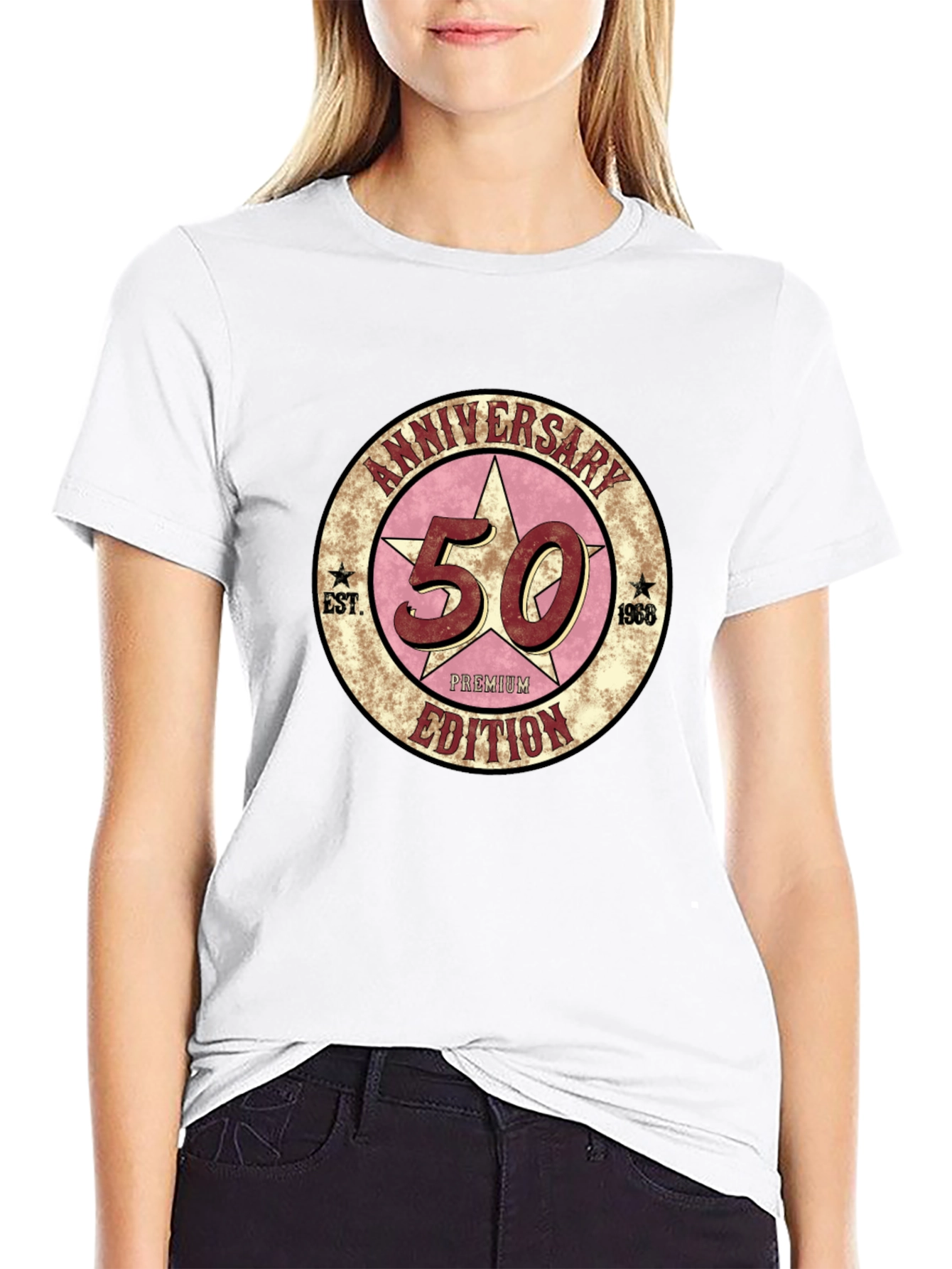 50th Anniversary Premium Edition Black T-Shirt