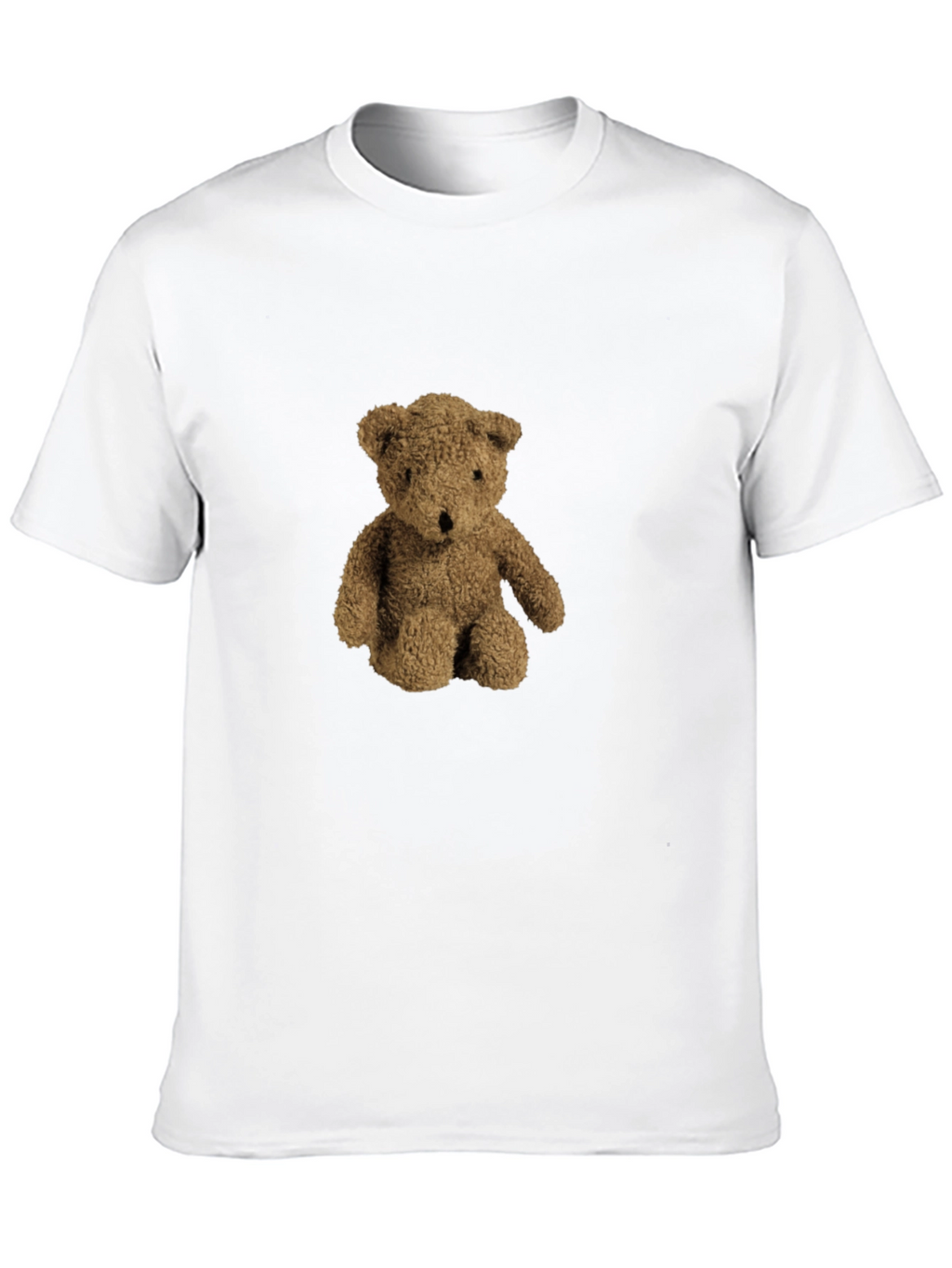 Teddy Bear Graphic Black T-Shirt