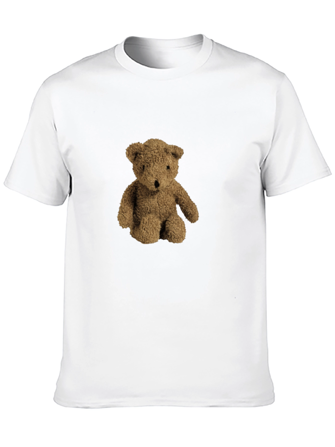 Teddy Bear Graphic Black T-Shirt