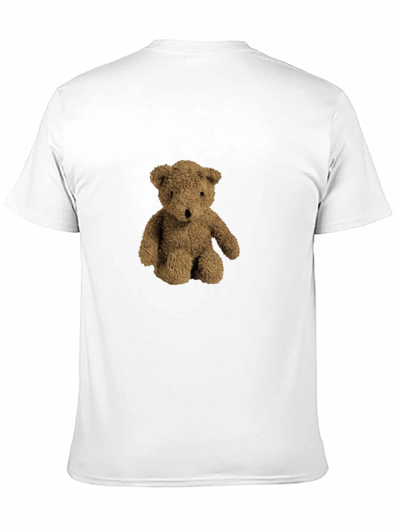 Teddy Bear Graphic Black T-Shirt