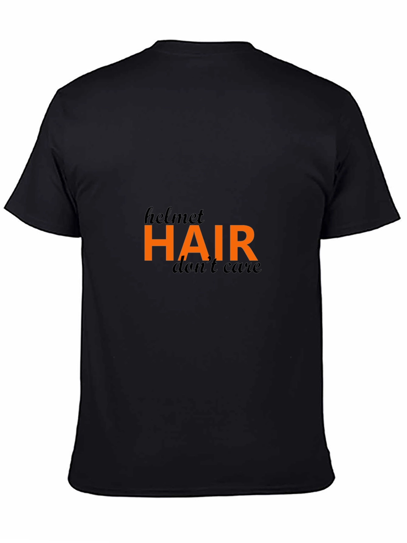 Helmet Hair Dont Care Graphic Tee