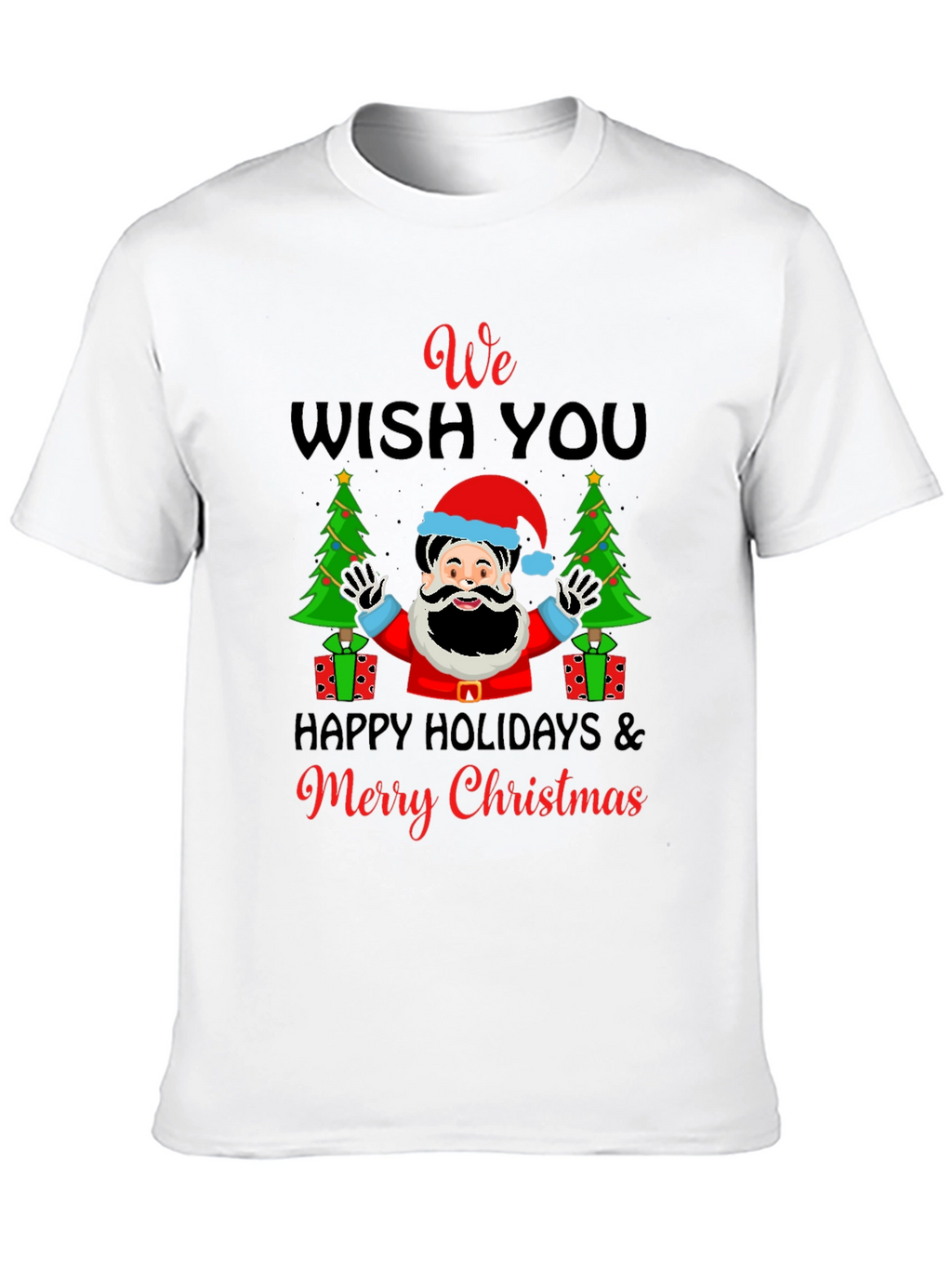 We Wish You Merry Christmas Holiday Graphic T-Shirt