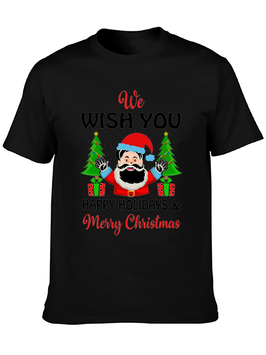 We Wish You Merry Christmas Holiday Graphic T-Shirt