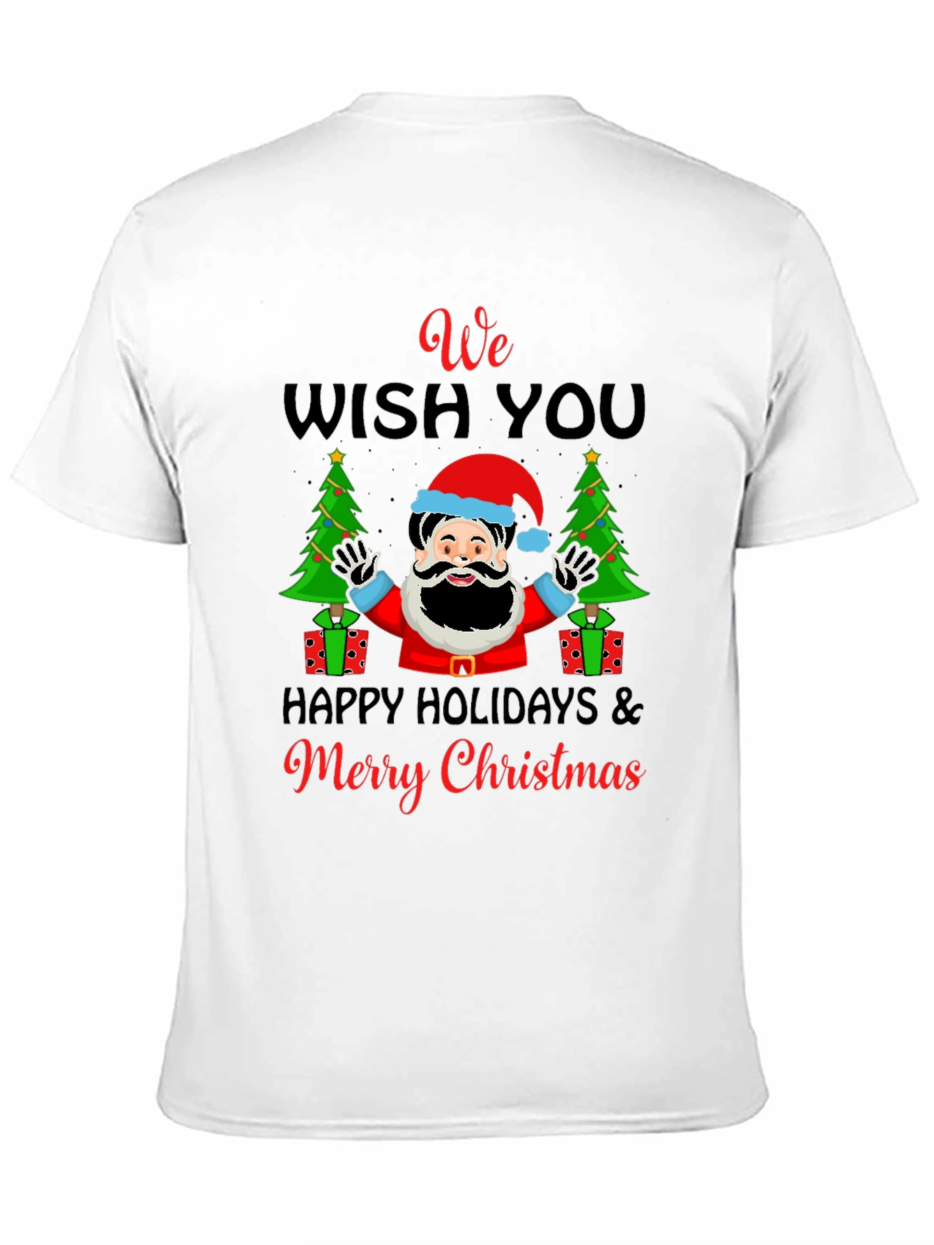 We Wish You Merry Christmas Holiday Graphic T-Shirt