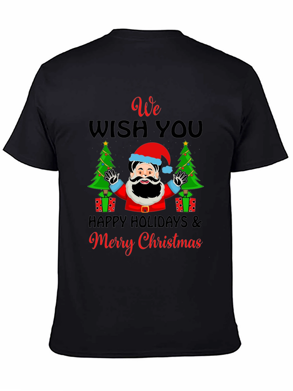 We Wish You Merry Christmas Holiday Graphic T-Shirt