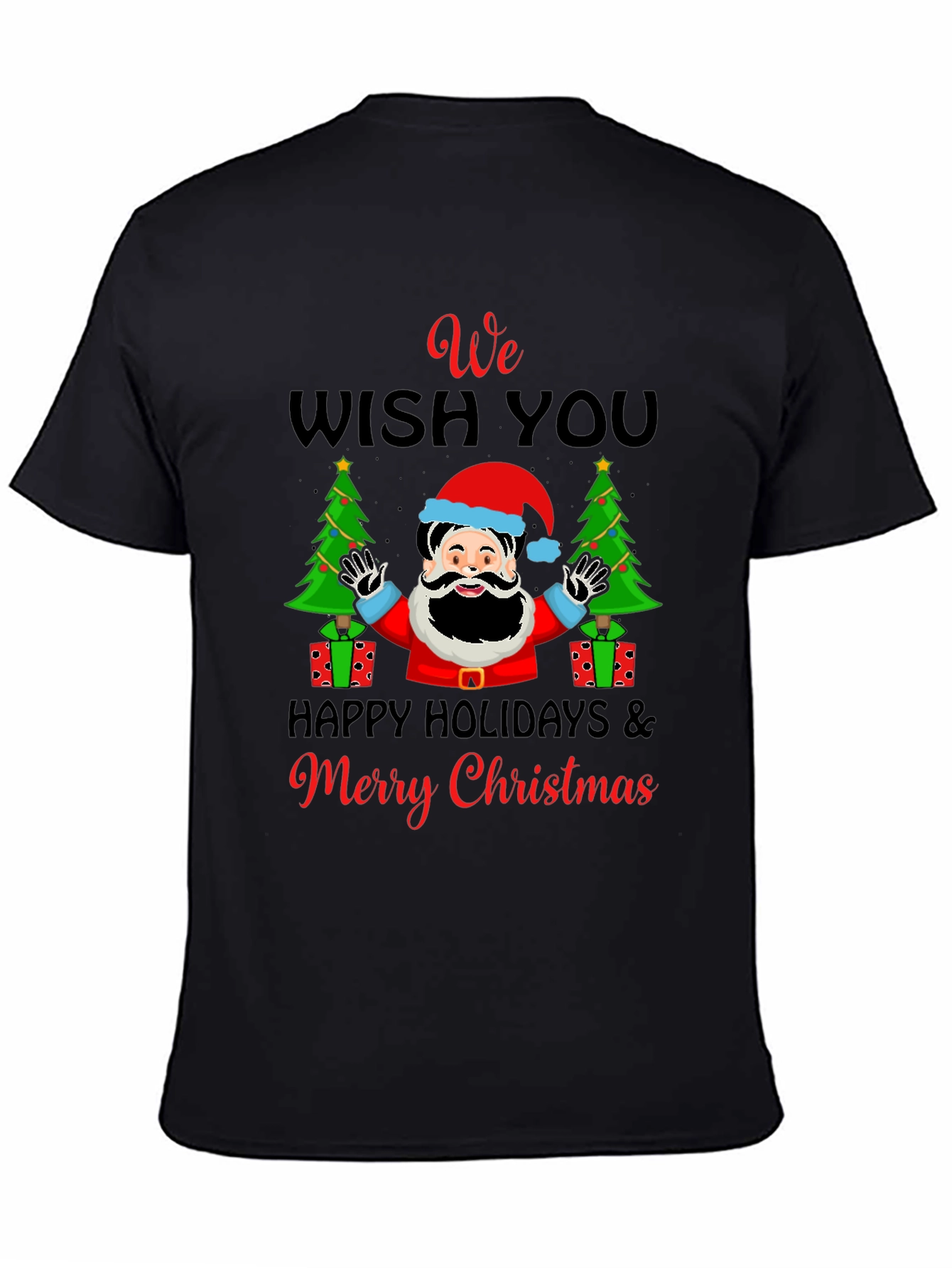 We Wish You Merry Christmas Holiday Graphic T-Shirt
