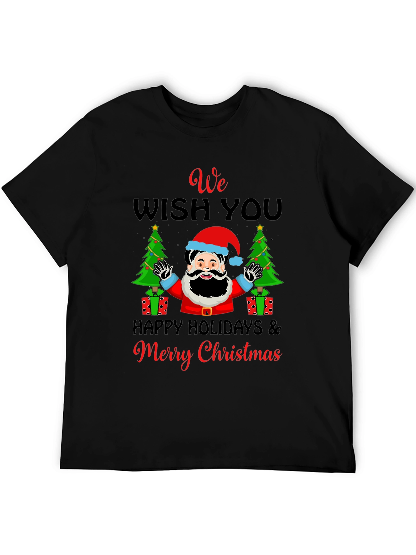 We Wish You Merry Christmas Holiday Graphic T-Shirt