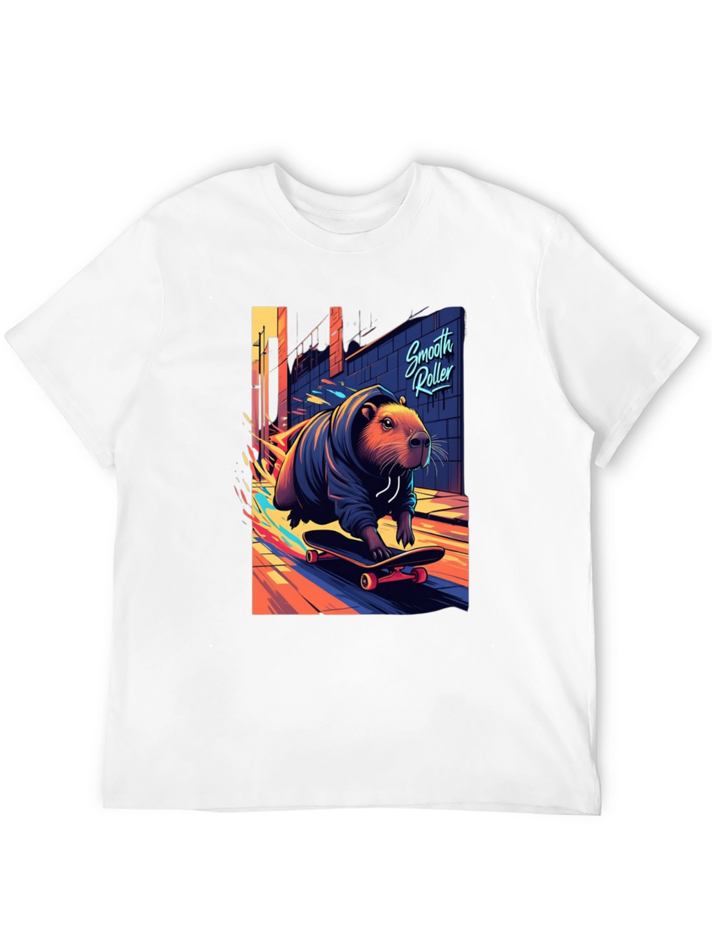 Smooth Roller Capybara T-Shirt